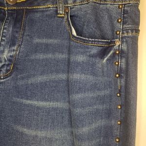 Susan Betro relaxed fit high rise boot cut jeans